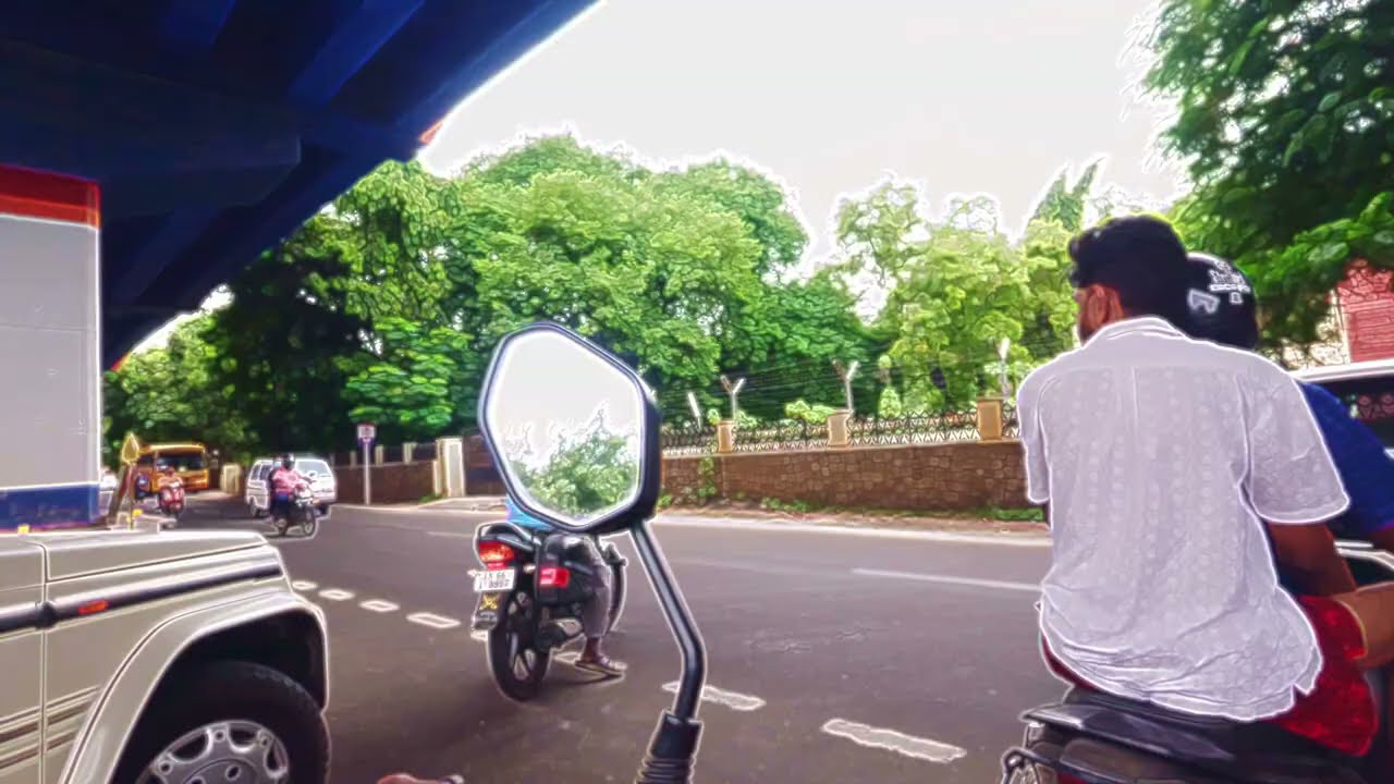 Coimbatore | Cityscape Chronicles: Moody Day Ride from Race Course to Railway Junction | 4K