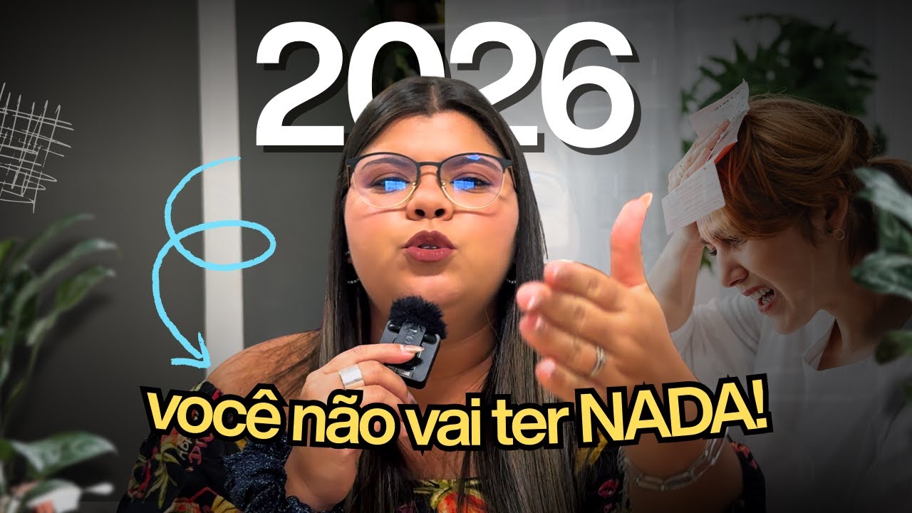 3 ERROS FATAIS que vão arruinar sua saúde financeira em 2026!