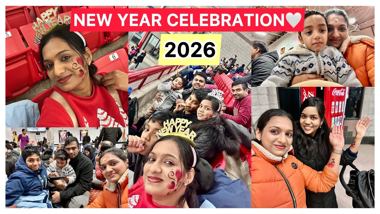 ♥️Празднование Нового года 2026 | 🇨🇦Канадский новогодний фейерверк | Мне посчастливилось посетить...
