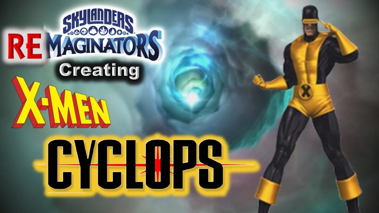 Brylander Creates... CYCLOPS from X-men in Skylanders Imaginators!