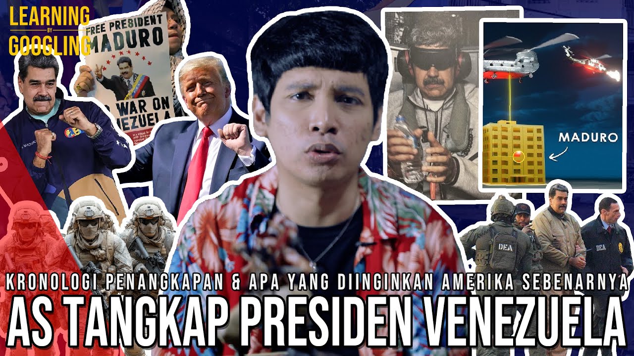 AS Tangkap Presiden Venezuela! MINYAK DISITA TRUMP! Dunia Diam? | Learning By Googling