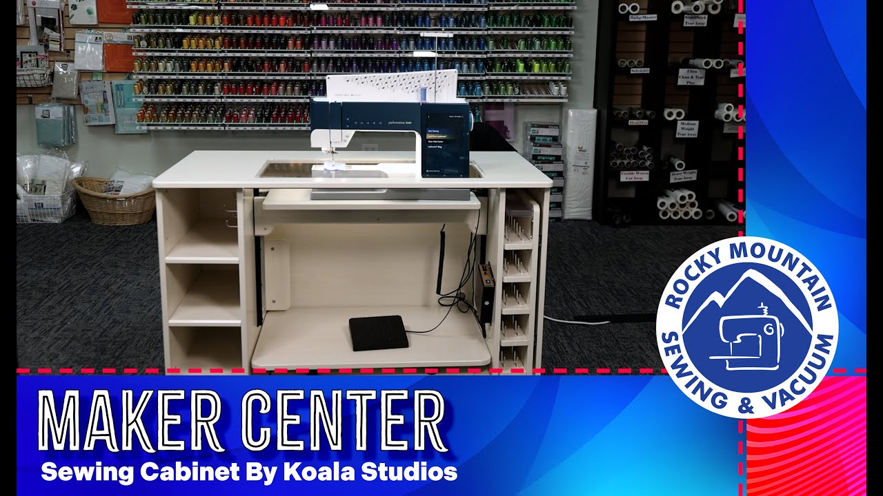 The Koala Studios Maker Center Sewing Cabinet