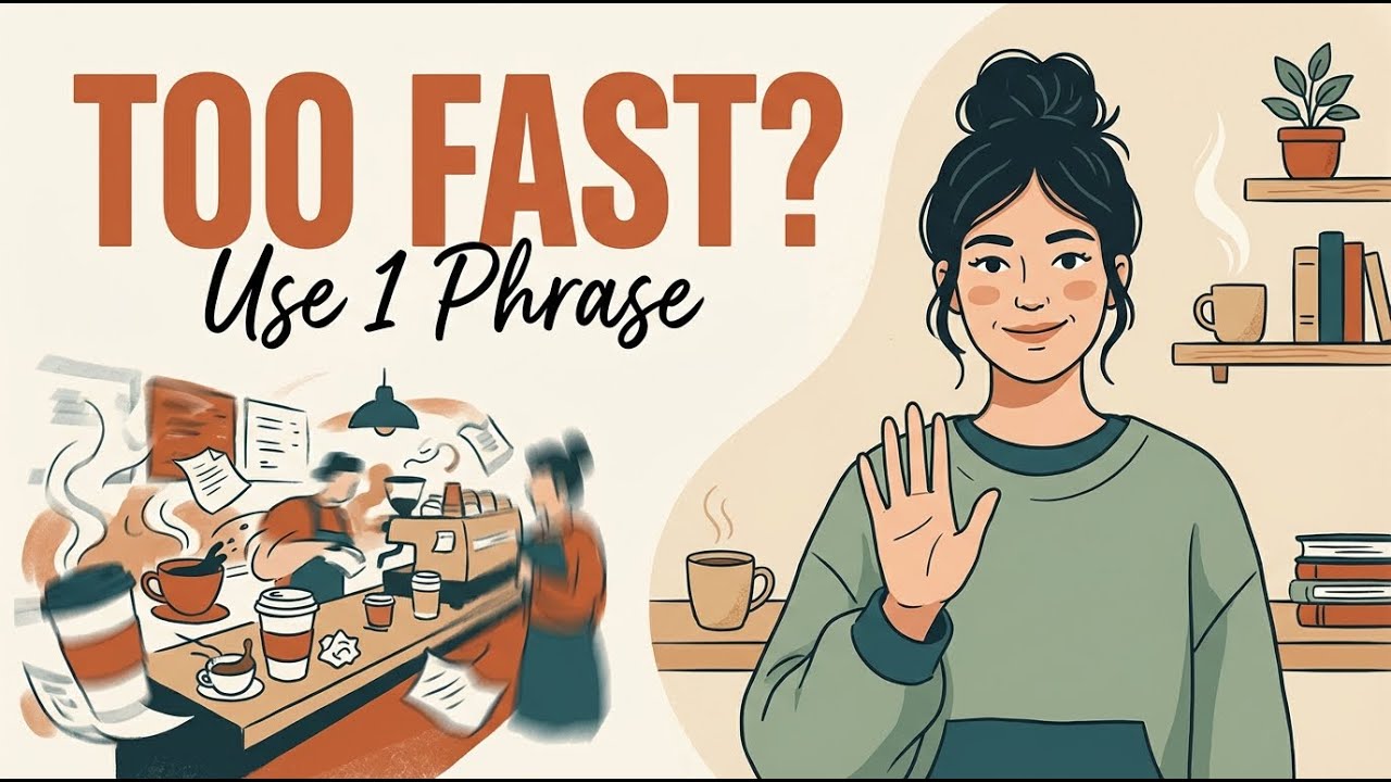 Try This 3-Second Trick When English Conversations Go Too Fast