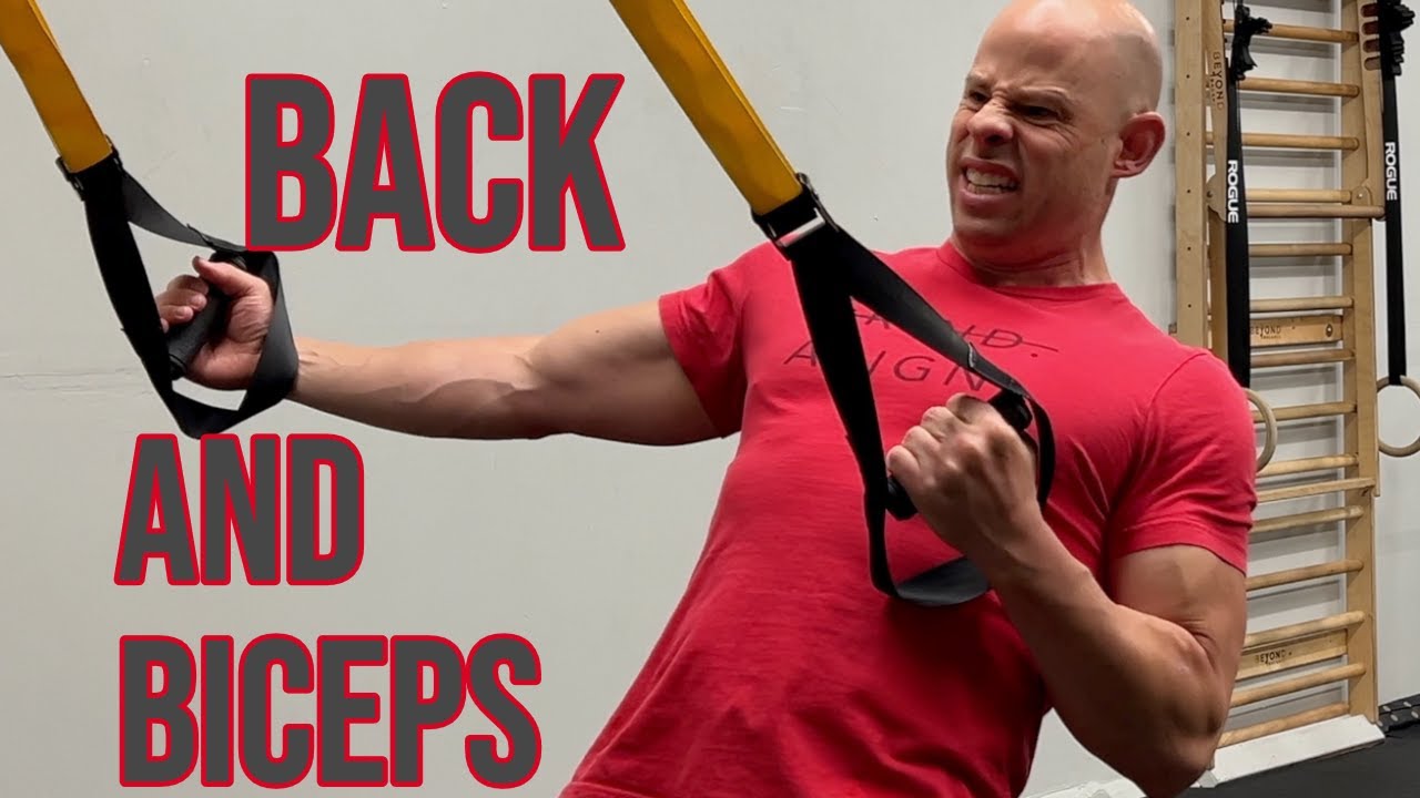 Back & Biceps Suspension Complex Micro Workout for Building Muscle