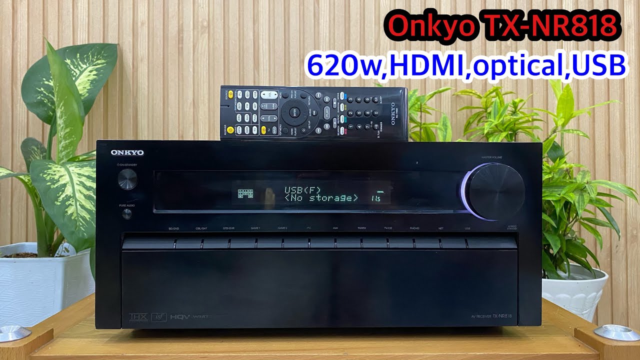 Th&ocirc;ng số kỹ thuật Onkyo TX-NR818