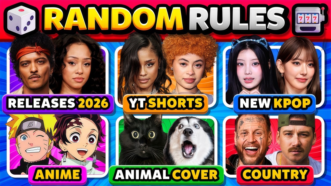 Save One Song: RANDOM RULES 🔥 New 2026, KPOP, Rock, Cover | Music Quiz 2026