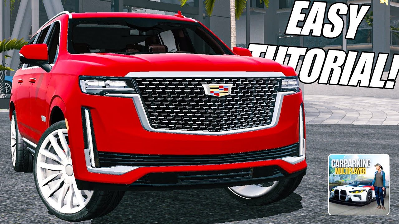 Cadillac Escalade Easy Logo Design Tutorial | Car Parking Multiplayer
