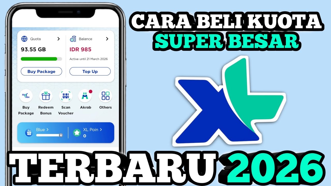 Cara Membeli Kuota Super Besar 2026