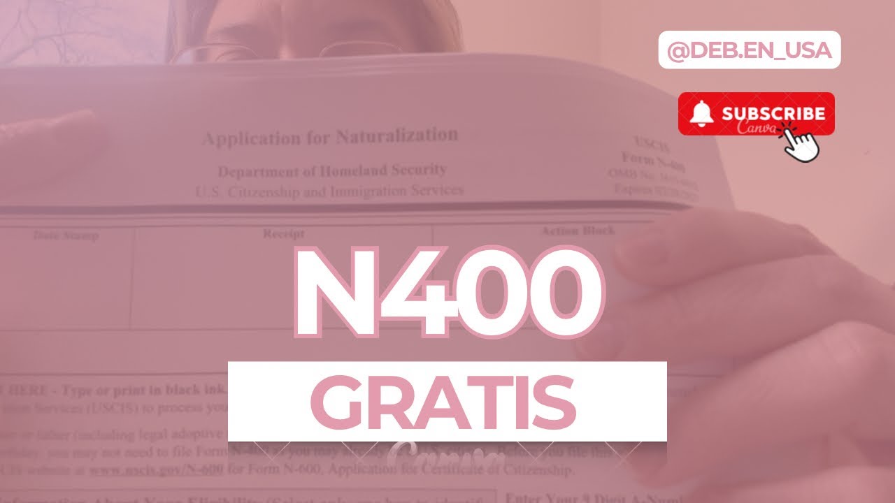 N-400 GRATIS: cómo hacer para NO pagar la ciudadanía 🇺🇸