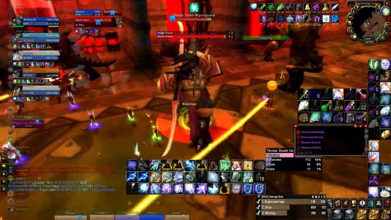 BWL Shaman Tank Death Talon Wyrmguard