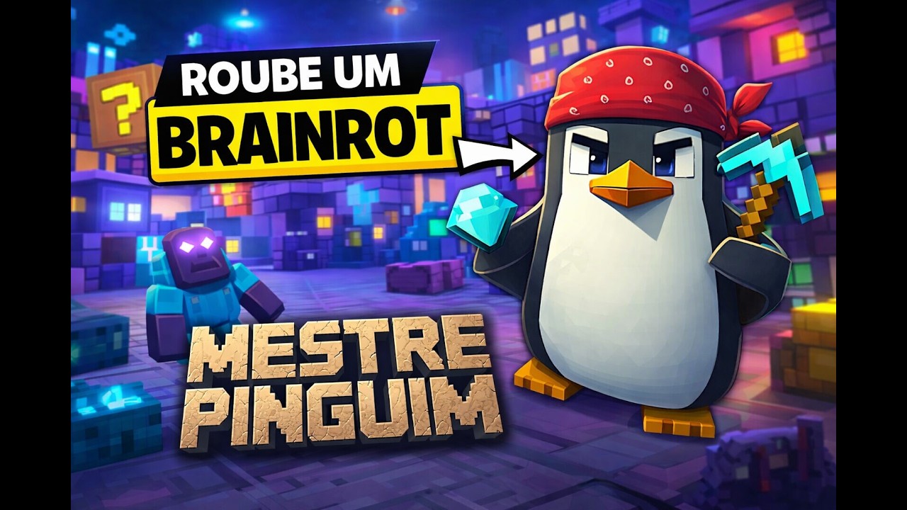 Brainrot Roblox Evento especial de sabado! parte 6 - Mestre Pinguin