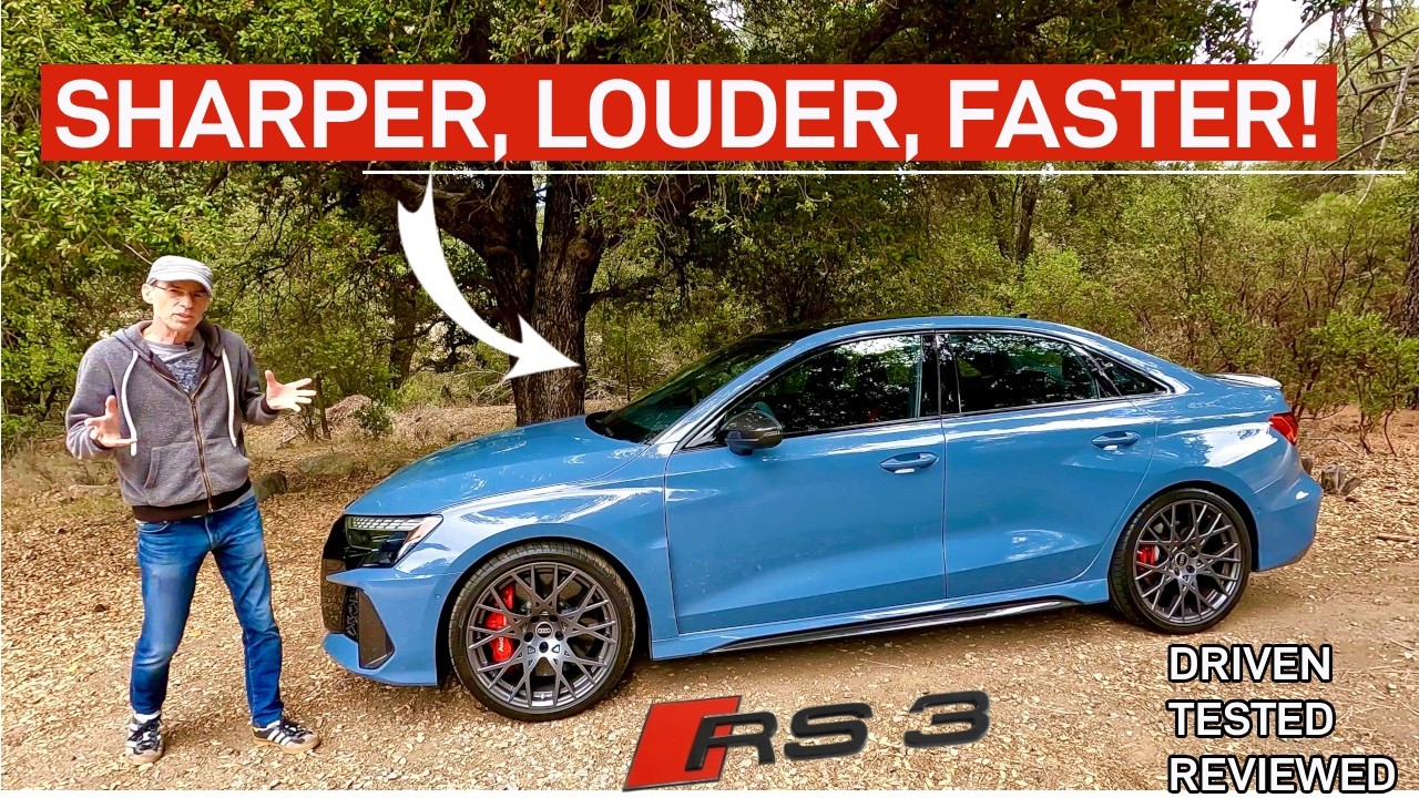 Audi RS3 2025 года — РЕЗЧЕ, ГРОМЧЕ и БЫСТРЕЕ!