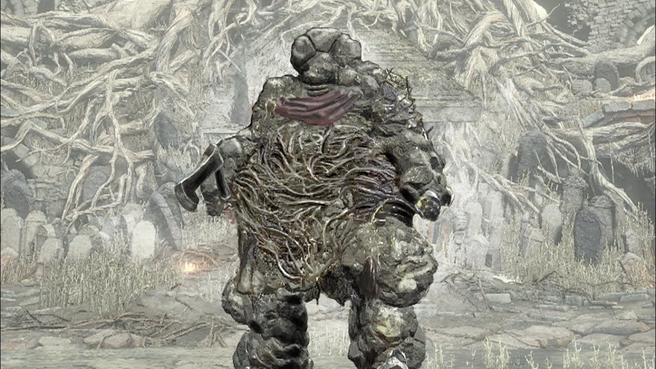 Dark Souls 3 PvP - Thrall Axe - Swamp Beast