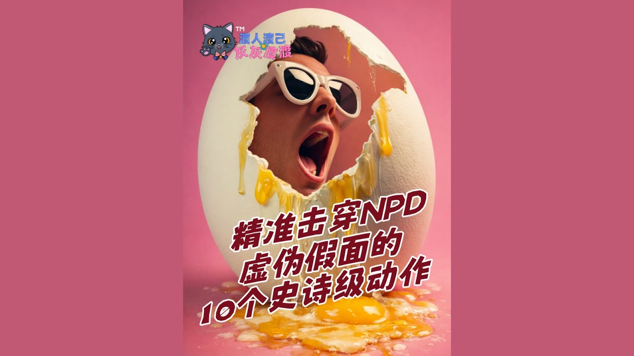 精准击穿NPD虚伪假面的10个史诗级动作