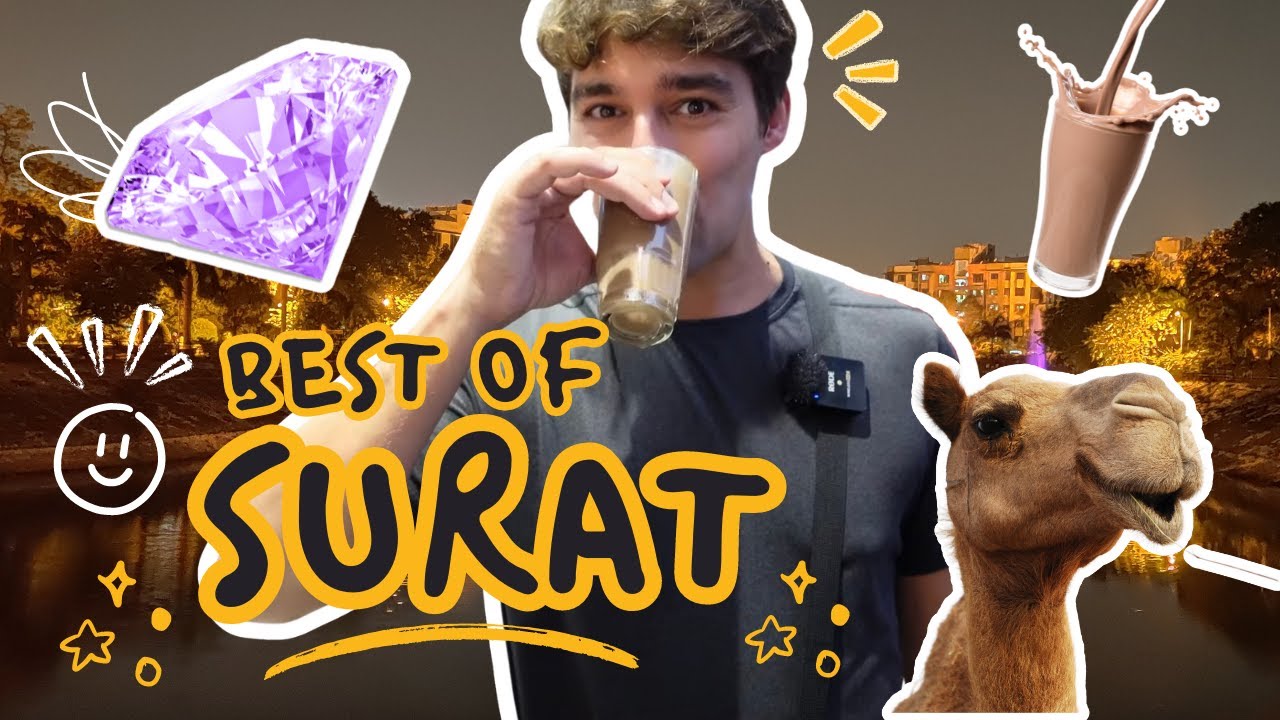 How they treat Foreigners in SURAT?! | Gujarat India Vlog with COLD COCO & DIAMONDS