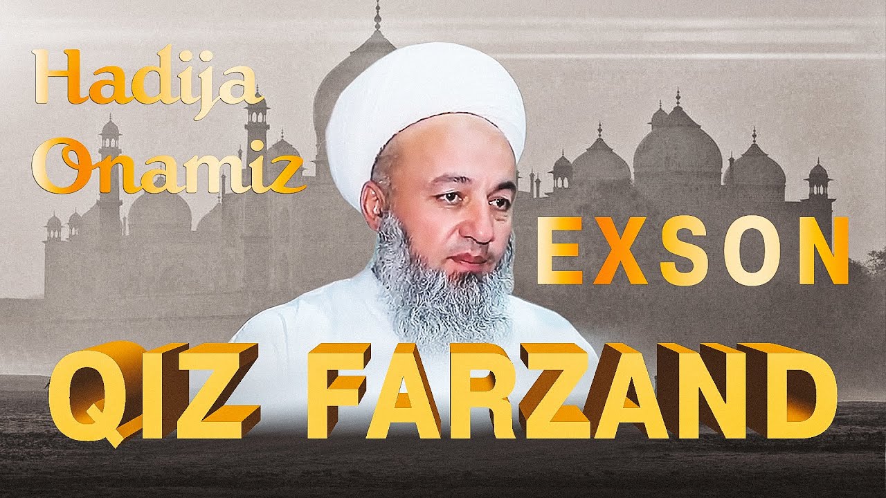 Hadija Onamiz ajoyib maruza QIZ farzand Solihon domla kuchli maruza #2024