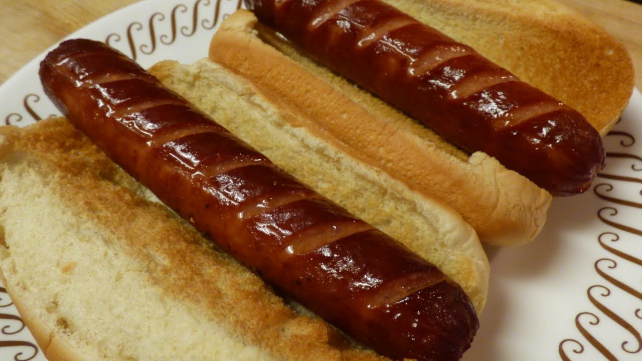 Oven Broiled Hot Dogs | Nathan's