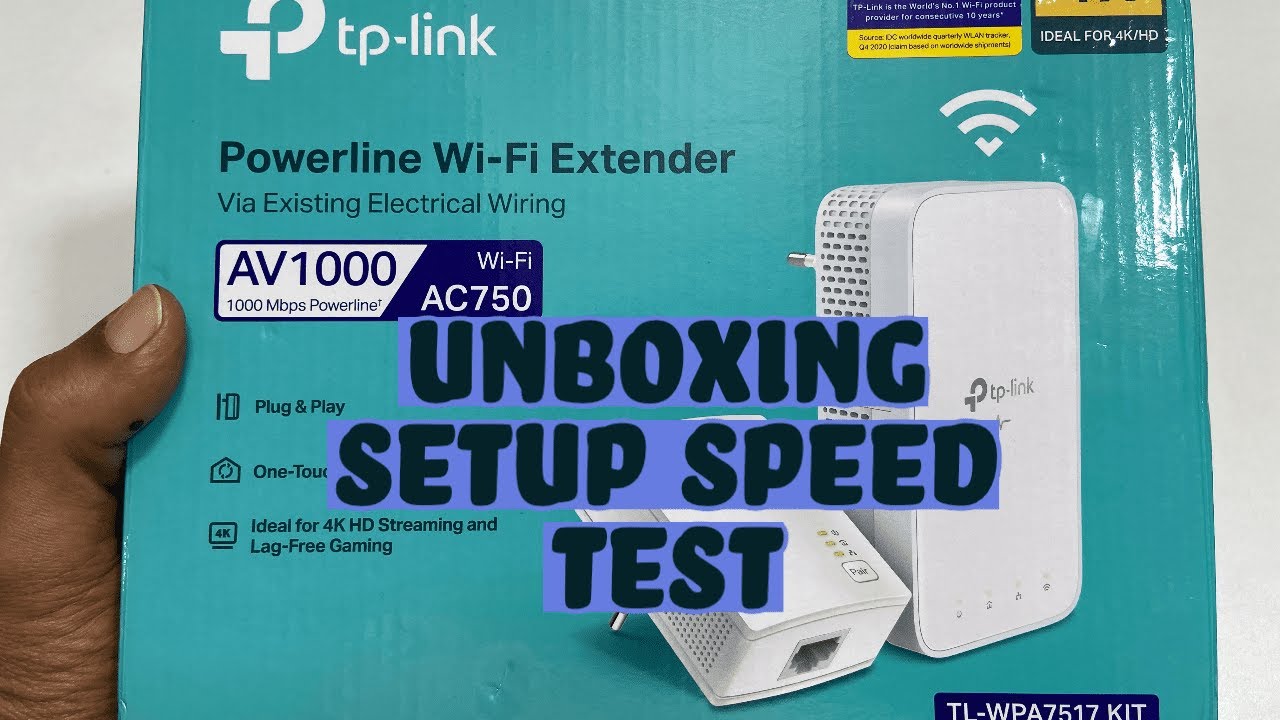 Распаковка, настройка, тест скорости усилителя Wi-Fi Powerline TP Link AV1000 — комплект Powerlin...