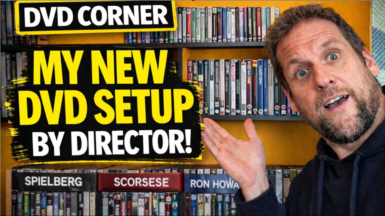 Organising My DVD Collection by Director (Chronological Order!) DVD CORNER