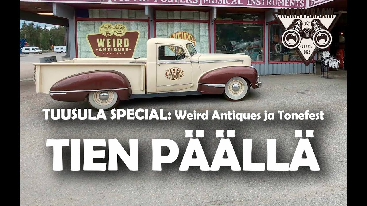 Matkalla Suomessa osa 37. - Vintagea ja kitaroita - Weird Antiques ja Tonefest Guitar Gallery