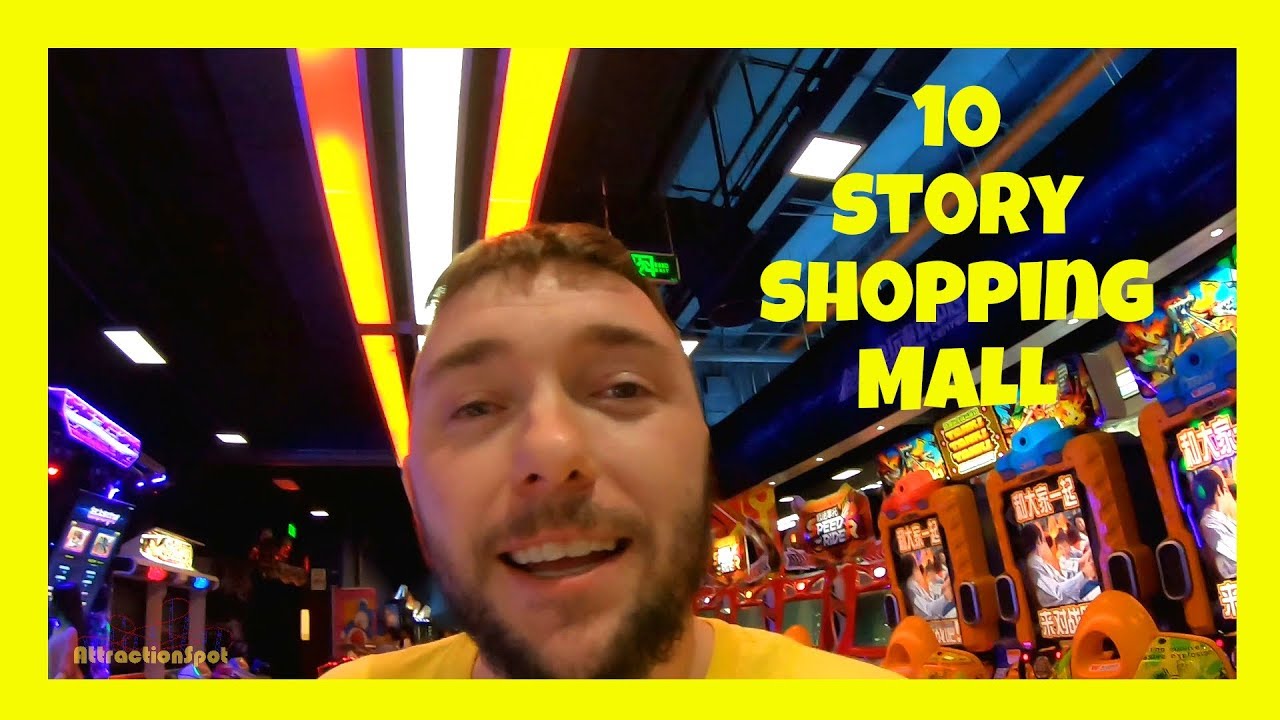 Huge 10 Story Shopping Mall Joy City (HD) Beijing China Vlog 1
