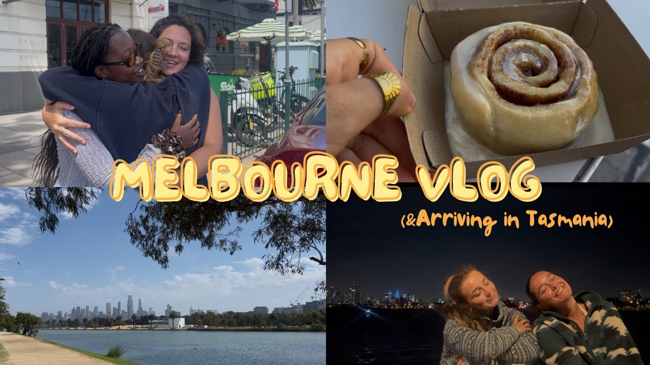MELBOURNE VLOG//ARRIVING IN TASMANIA//POPPY&LEXIE