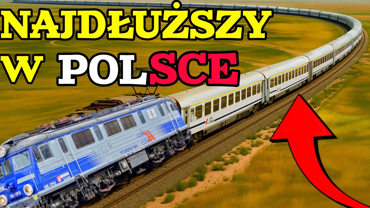 NAJDŁUŻSZY Pociąg w POLSCE! *Noc w najgorszej 1 klasie*
