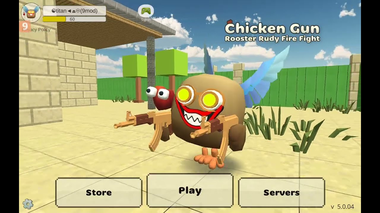 Winning from hacking#9mod#chicken gun