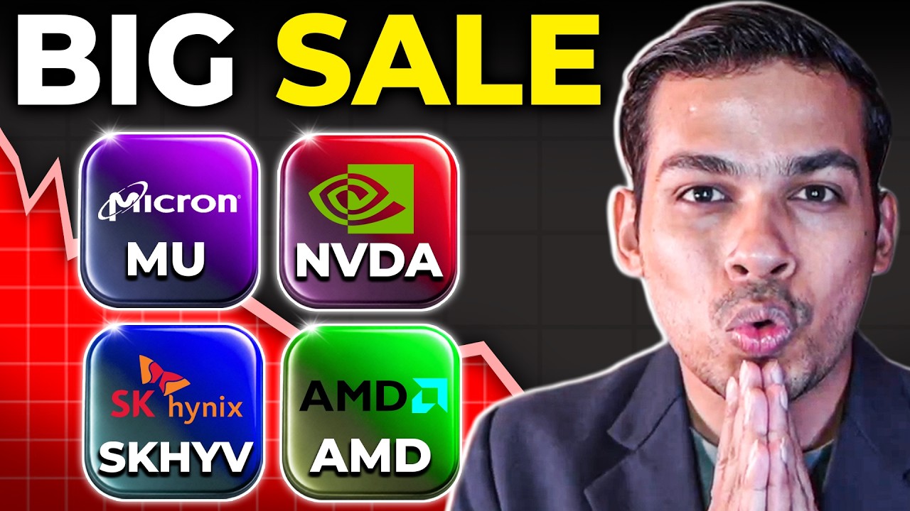 Акции ИИ рухнули, я покупаю ($MU $NVDA $AMD $SKHYV)
