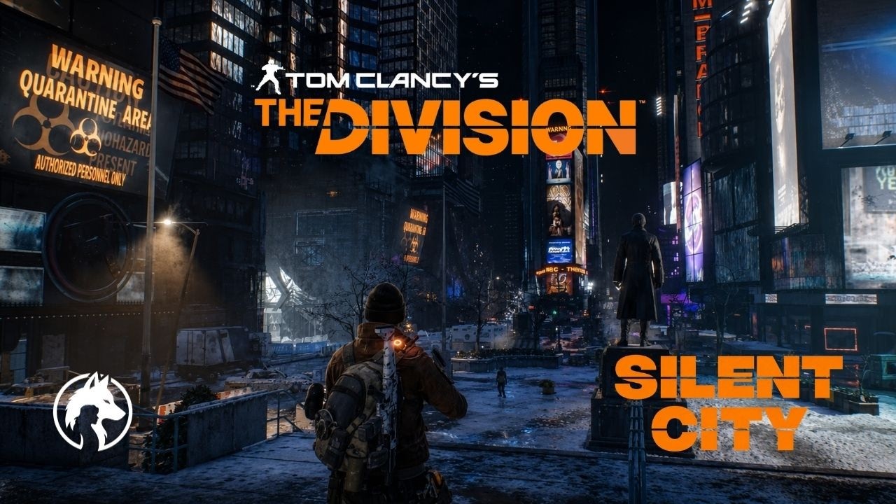 Frozen City - Ambience in New York | Dystopian Winter for Focus & Sleep (The Division)