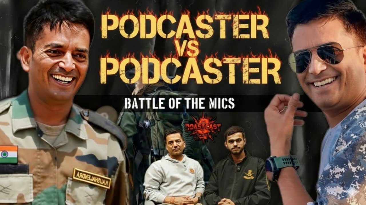 Podcaster vs. Podcaster: When a Real Soldier Takes the Mic! @monkswarriors 