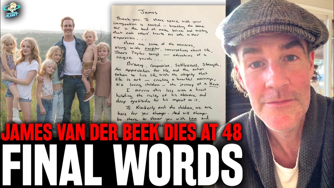 James Van Der Beek DEAD at 48 — Family Facing Cancer DEBT?!