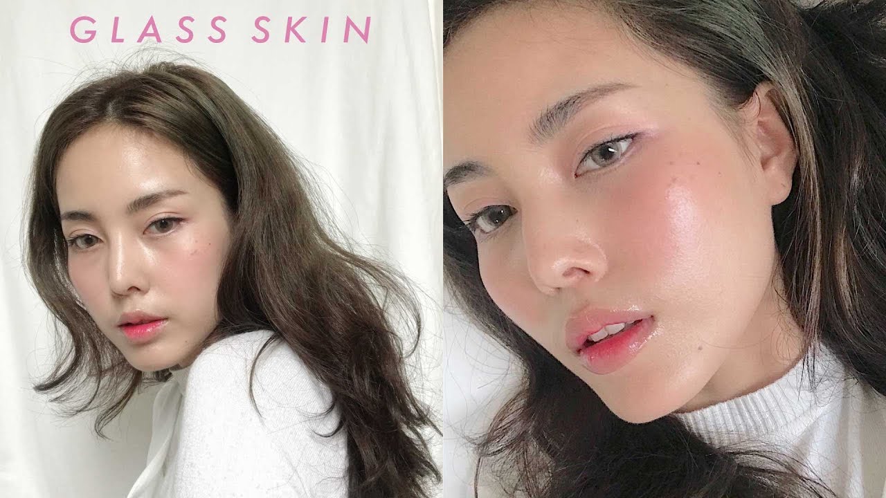 GLASS SKIN MAKEUP และวิธีดูแลผิวของบิว (CC ENG) | Bew Varaporn