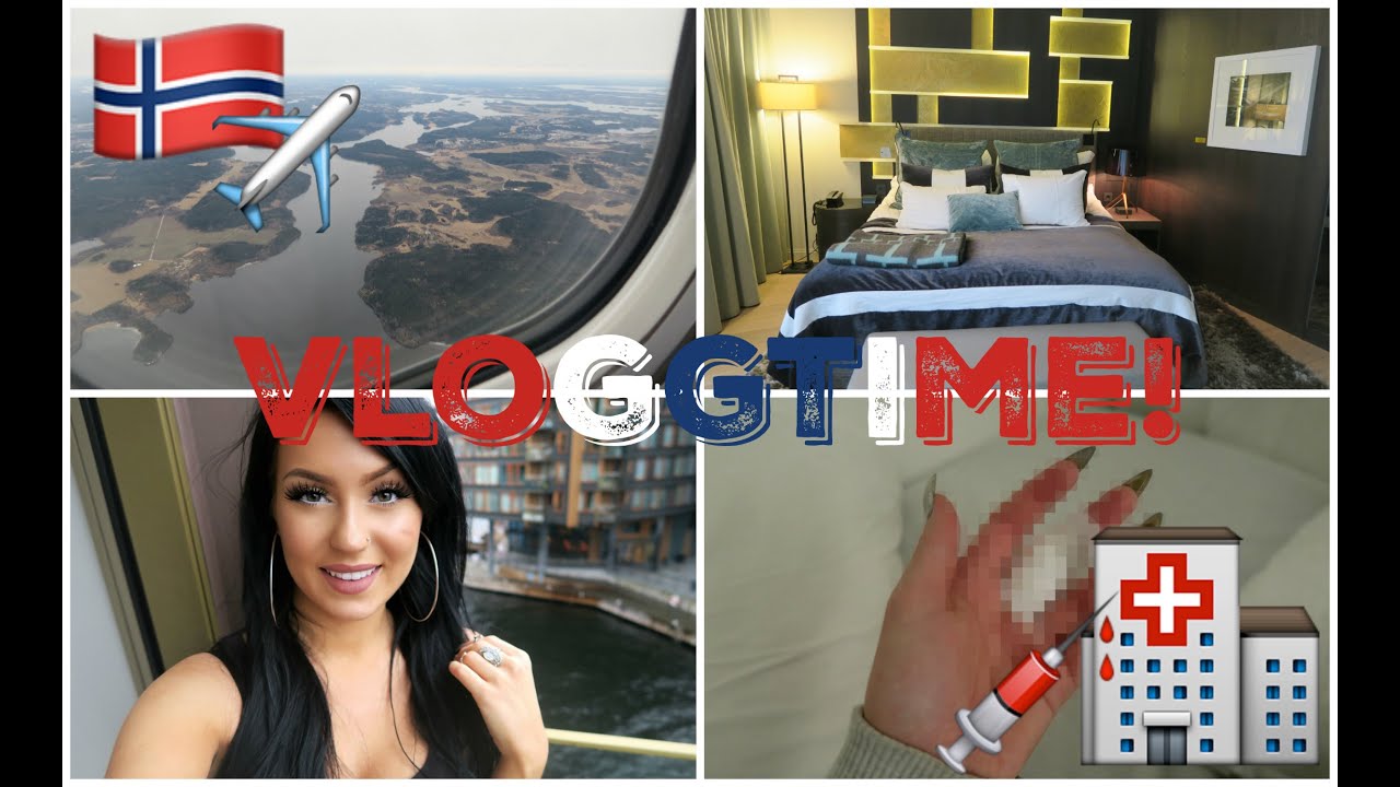 Vlogg 2-3/4 - 2016 | Från Norge till Akuten! 💉 🏥