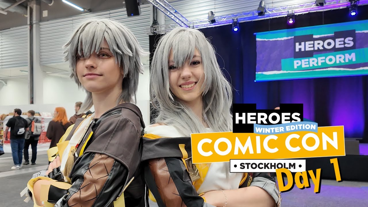 EVERYTHING at Comic Con Stockholm 2024 | Day 1 - Friday