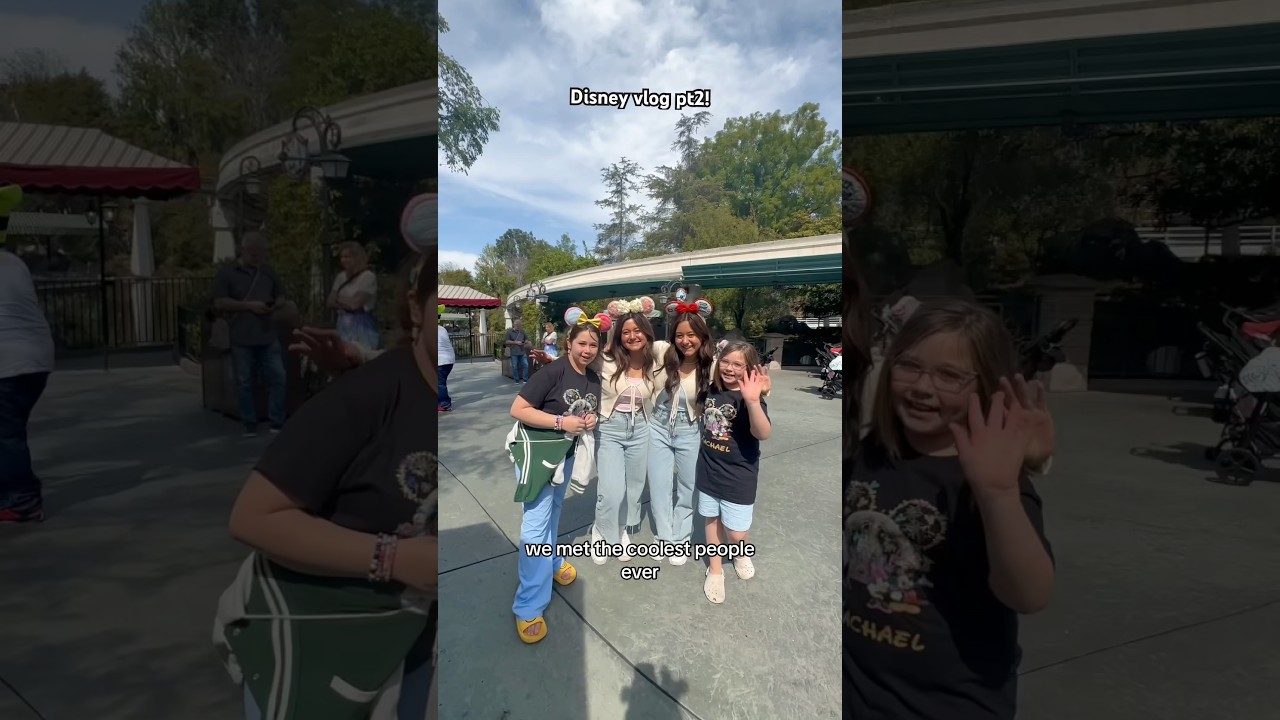 Stay until the end for a surprise!! 🎆🎉✨ #twins #sisters #disneyland #disney #vlog #disneyfood