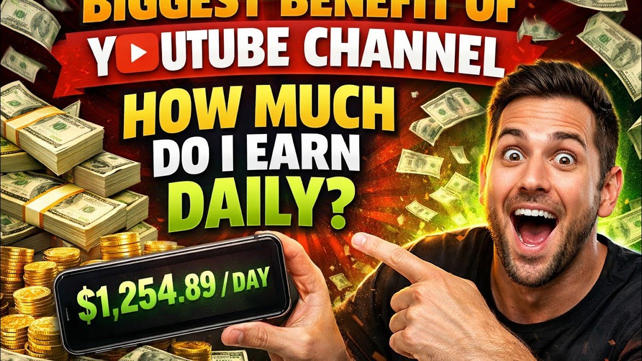 What Is best benefit of youtube channel Rather then Income?