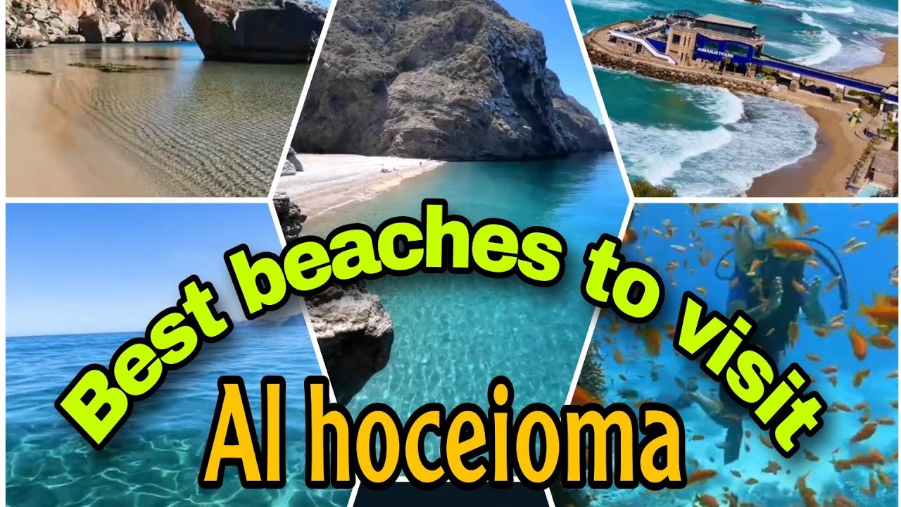 Best beaches ⛱️🏊  to visit in Al Hoceima, North Morocco 🇲🇦 😍 أجمل شواطئ الحسيمة المغرب 🇲🇦
