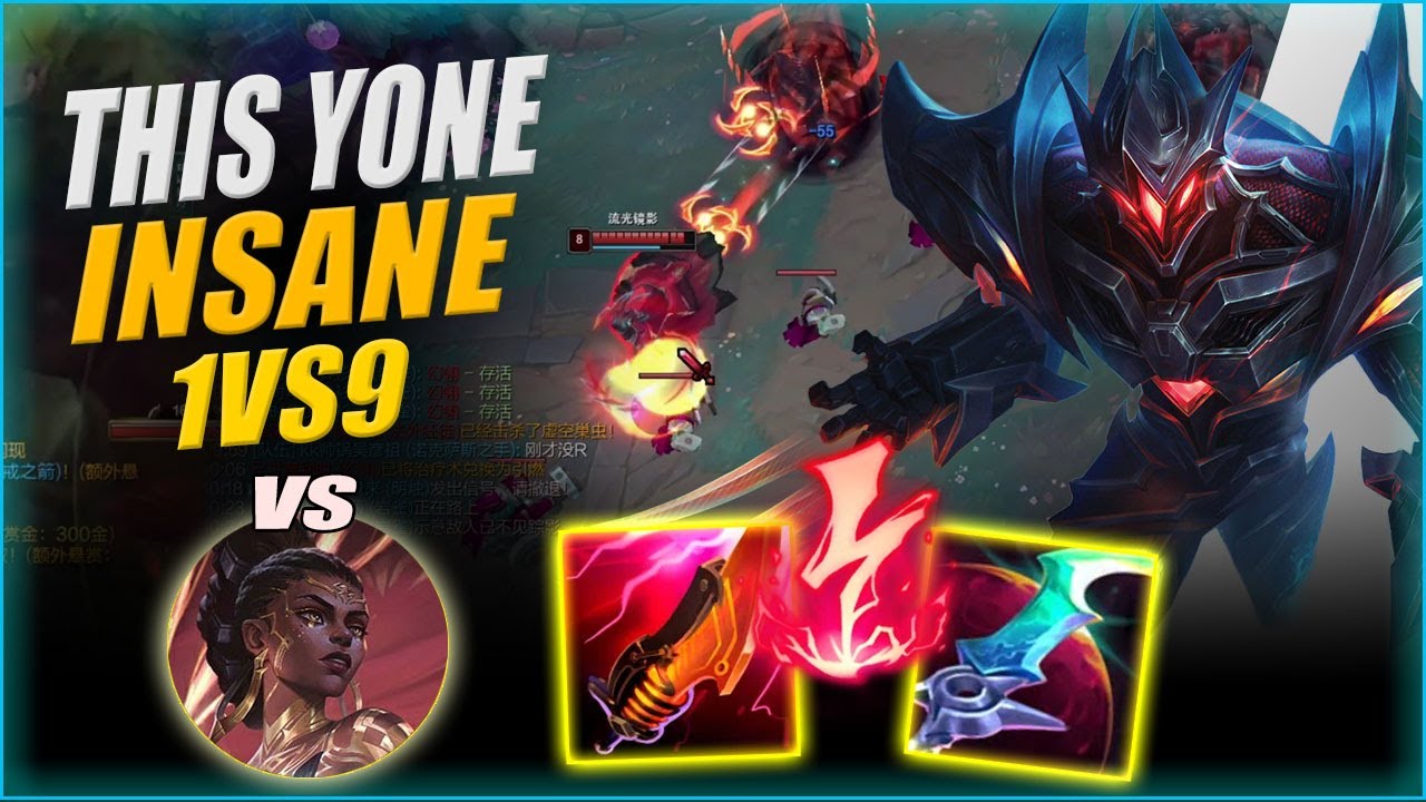 Fanren Zed: The Most INSANE Zed 1v9 You'll Ever See
