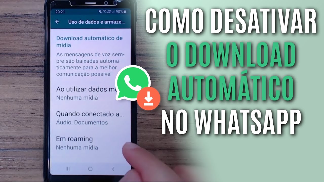 COMO PARAR DE BAIXAR FOTOS, VÍDEOS E MÚSICAS AUTOMATICAMENTE NO WHATSAPP