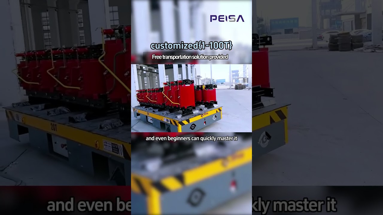20t trackless cart for transformer