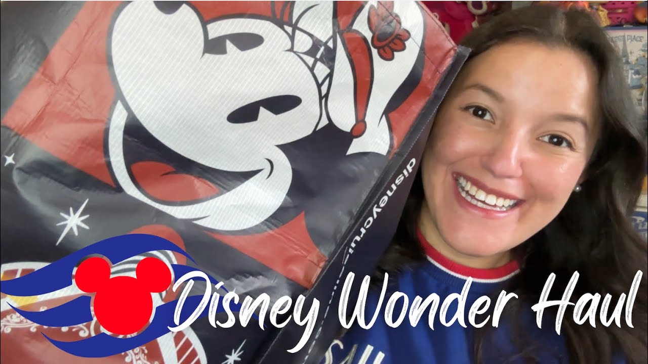 Alaska Disney Cruise Haul 2024 | Alaska Disney Cruise Merchandise | Disney Wonder Cruise Haul