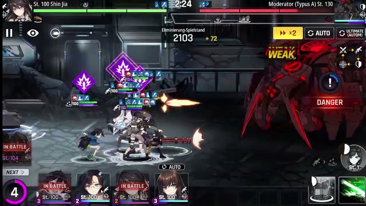Counter:Side (Global) - Danger Close - Moderator Type A (11400) Budget Gear Full Ranger Team