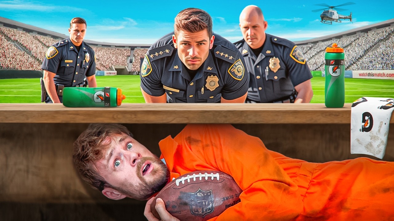 EXTREME FOOTBALL MANHUNT!