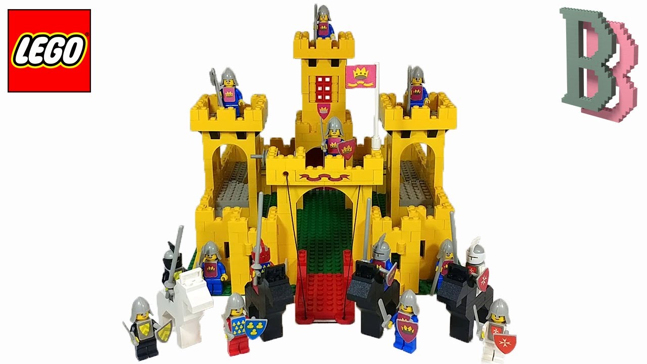LEGO Classic Castle 375/6075 Yellow Cheese Castle - Review 1979/1981