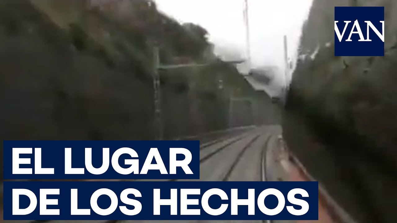 VIDEO: Imágenes recientes del lugar donde hoy ha descarrilado el tren en Vacarisses
