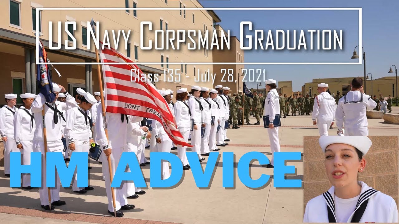 US Navy Hospital Corpsman A-School Advice + Cadence & Marching - HM Class 135 - 4K