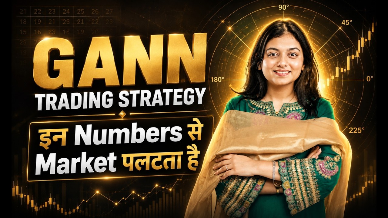 Gann Theory Explained | Market Reverses at These Numbers | TanishaGarg101