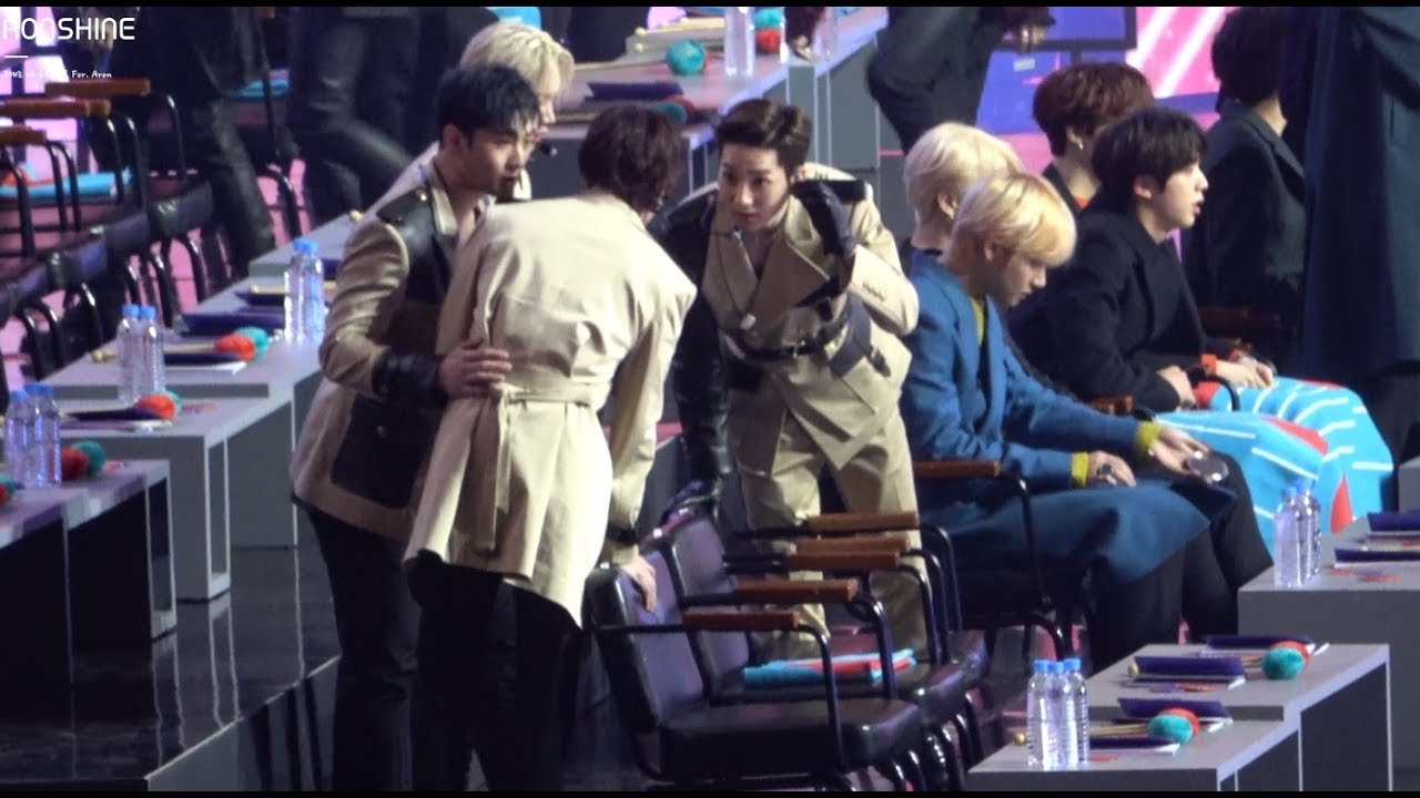 190106 골든디스크시상식 NU'EST W 오프닝(입장)+대기석+수상+엔딩(퇴장)