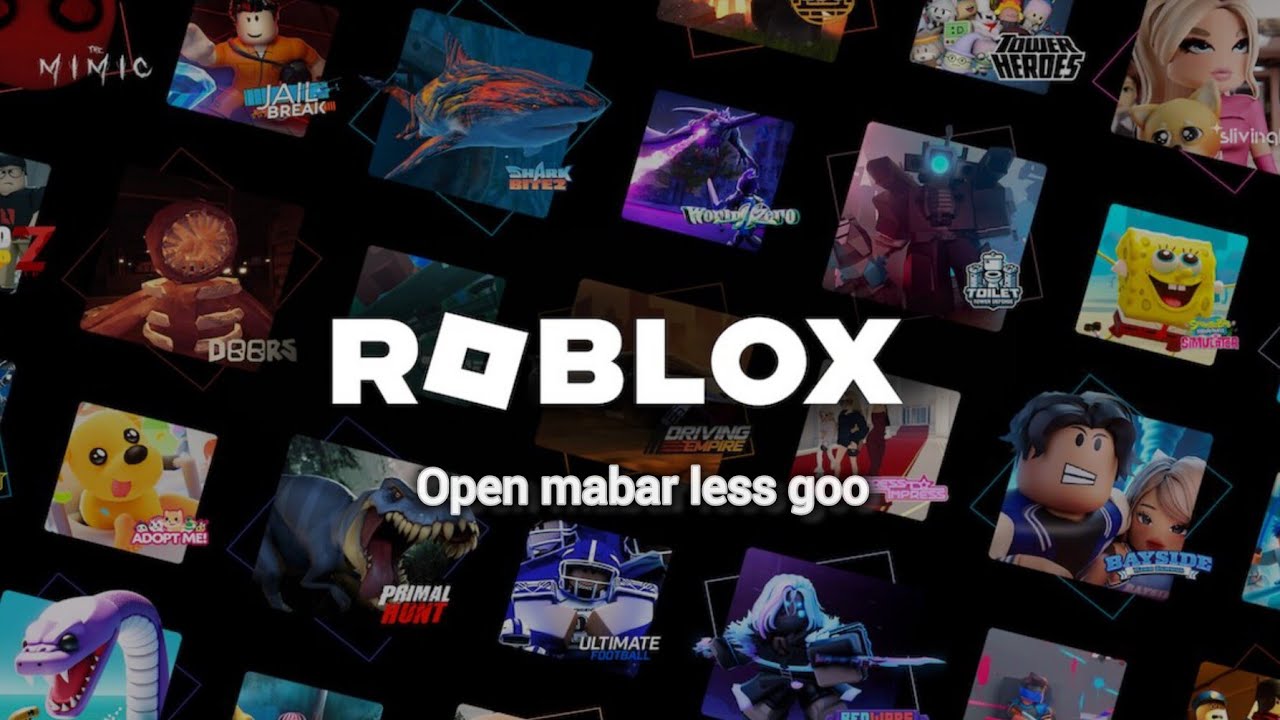 Siang2 mabar roblox, viewers boleh ikuttt